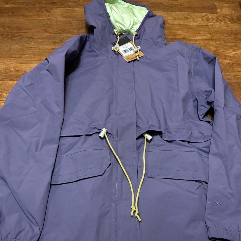 Women’s The North Face Lunar Slate Rain Jacket Size XL NWT